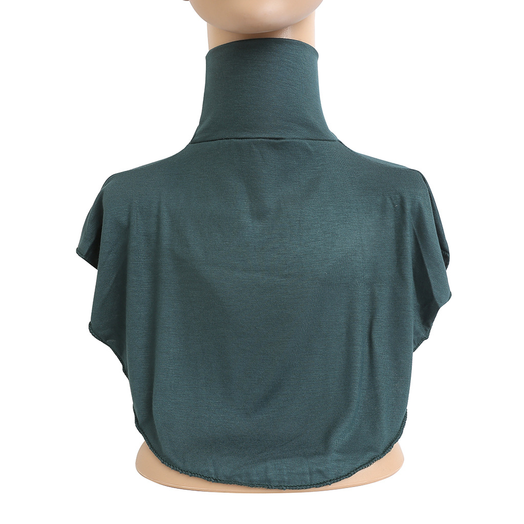 Picture of mercerized cotton collar set arabian ladies collar high collar set neck in stock wholesale H010