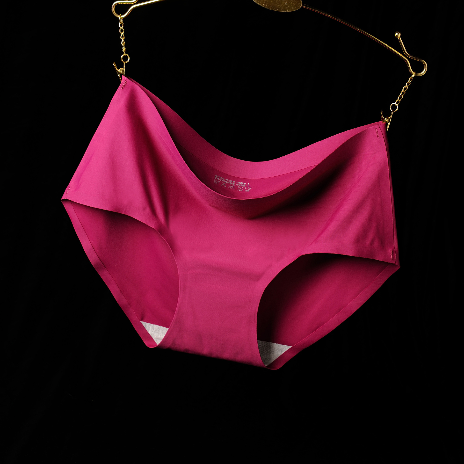Picture of Ekeli soft seamless underwear women's ice silk underwear women's one piece waist large size foreign trade wholesale ladies briefs