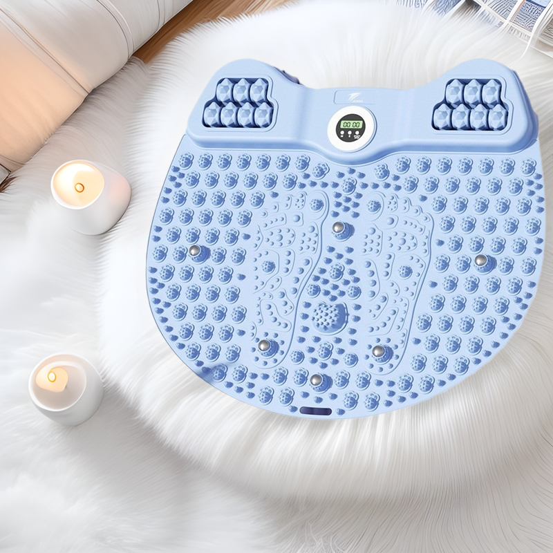 [Increase Thickening] Cat-type Foot Massage Pad Foot Meridian Jogging Foot Pad Press Plate Foot Stick in Place Finger