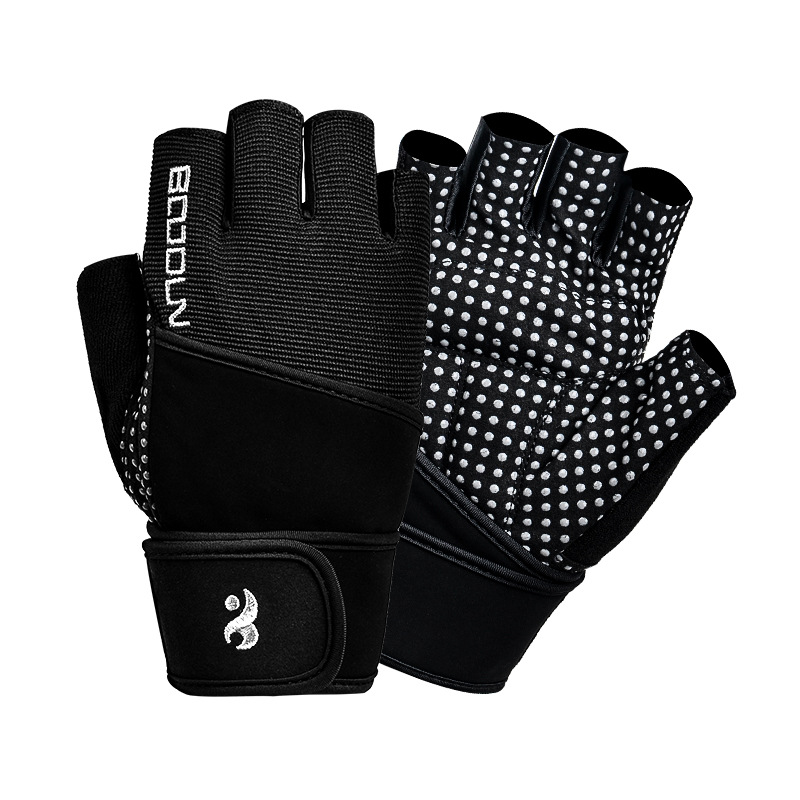 Burton Gym Sports Fitness Gloves Lycra Dumbbell Weightlifting Anti-Slip Strength Training Gloves