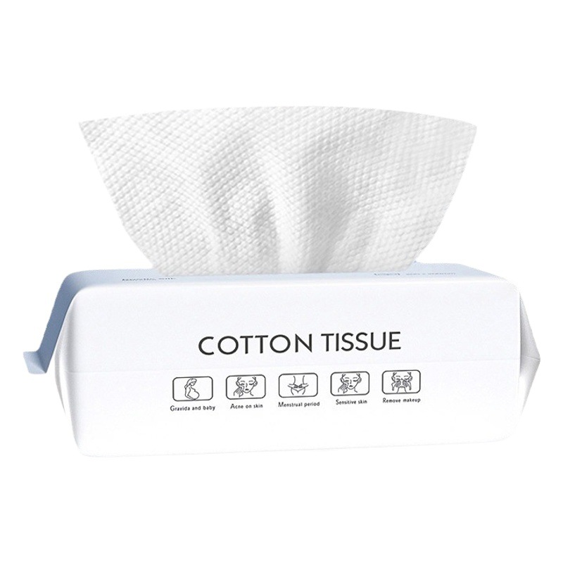 Disposable Face Towel, Cotton Soft Towel, Thickeneded and Enlarged, Pure Cotton Face Cleansing Towel, Face Wash Towel, Family Affordable Pack