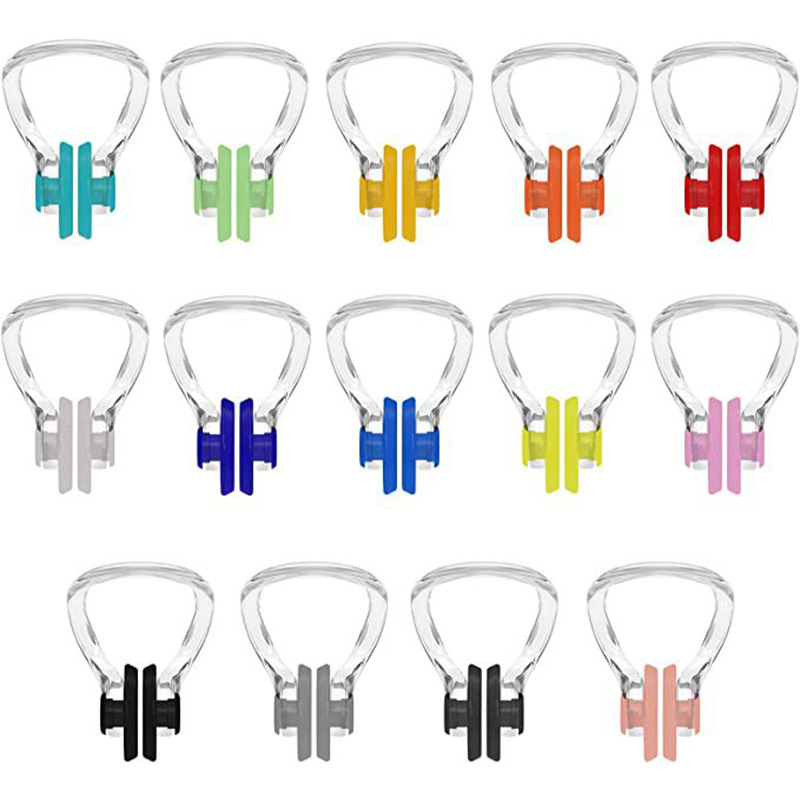 Picture of Comfortable soft silicone nose clip swimming equipment children adult swimming supplies multicolor optional factory wholesale
