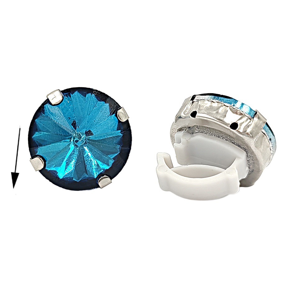 Crystal diamond shoe clip rhinestone shoelace buckle shoe flower accessories multi-color diamond shoe accessories buckle