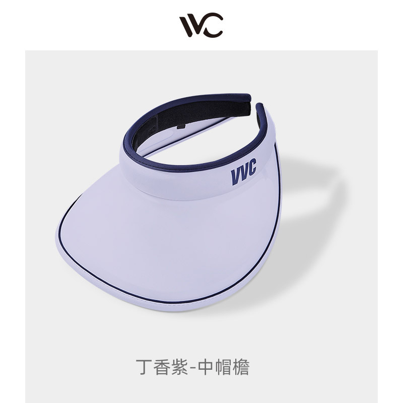 Picture of VVC sunscreen cap summer sports anti-ultraviolet large brim sun hat adult men and women outdoor empty top sun hat