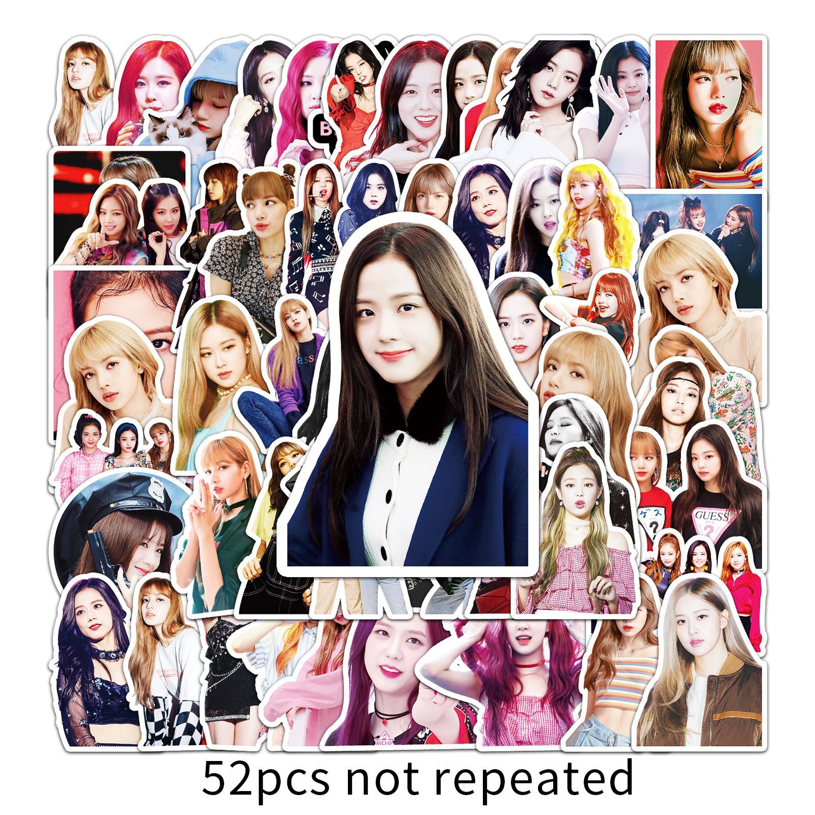 Picture of 52 blackpink Girl Group Members Star Peripheral Luggage Scooter Laptop Car Stickers