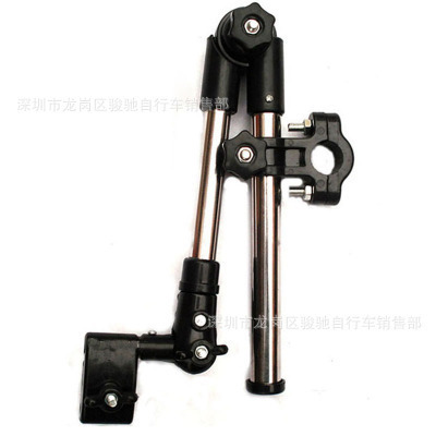 Picture of Electric Vehicle Bicycle Stroller Umbrella Holder Wheelchair Portable Mountain Bike Road Umbrella Support Frame Sunshade Umbrella Clip