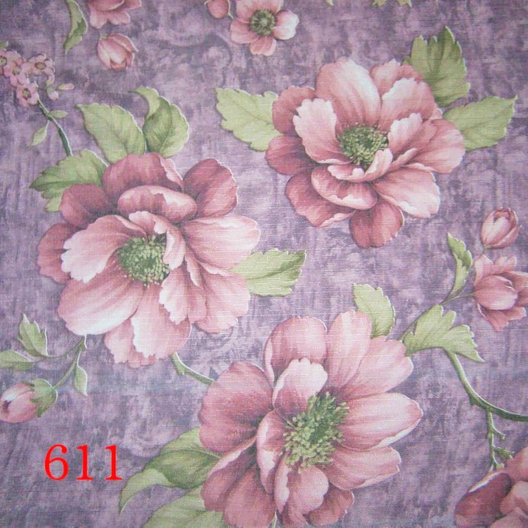 Picture of Manufacturer's Ready Stock 2.8m Wide Polyester Imitation Linen Jacquard Bamboo Plaid Cloth Flower Pattern Rich Cross Plaid Bamboo Cloth