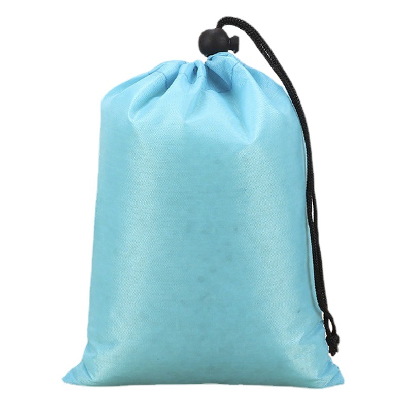 Factory Supply Polyester Bundle Pocket Waterproof Bag Nylon Storage Bag Drawstring Bag Sports Mesh Bag Printable logo