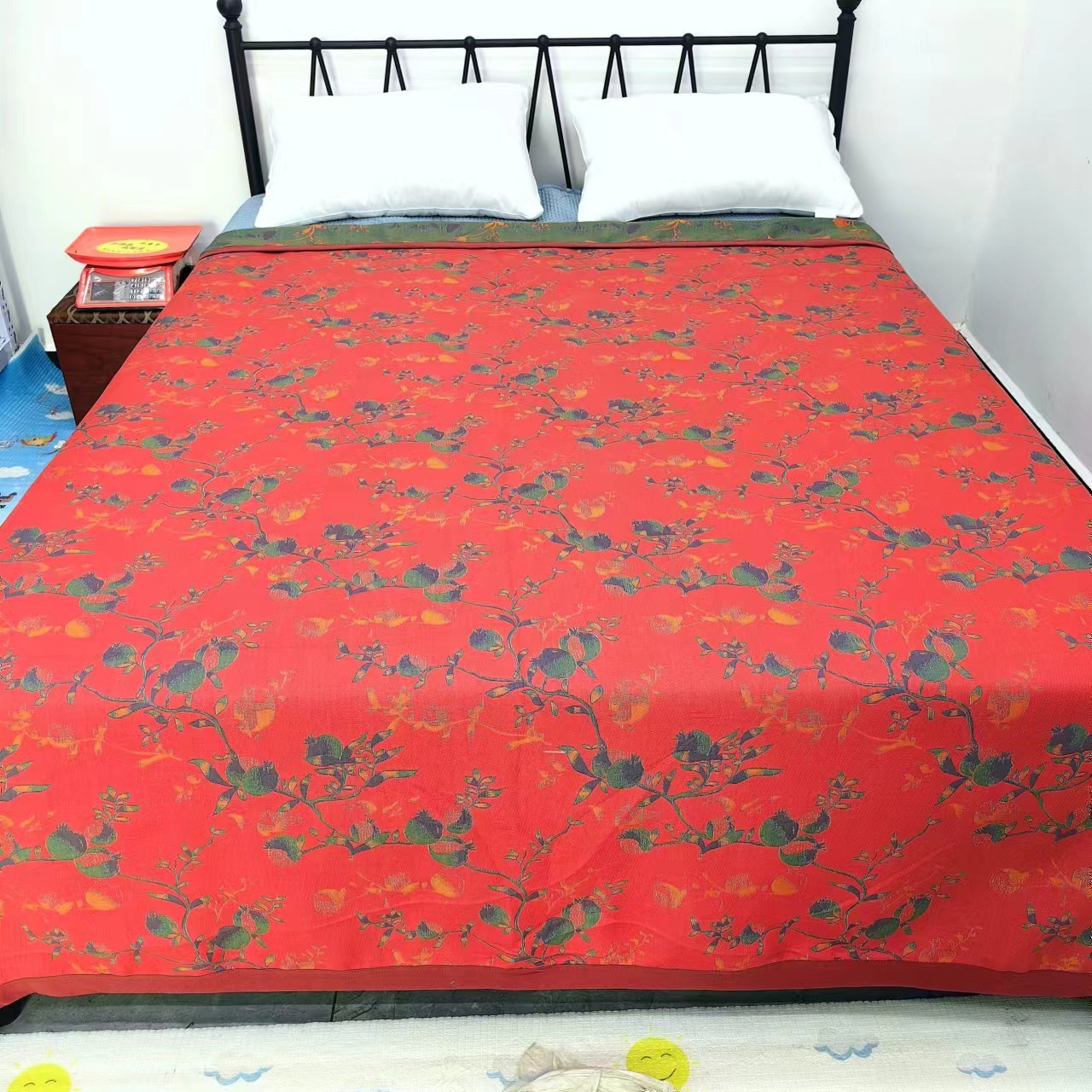 Picture of Wholesale new combed cotton fine sand gauze towel blanket soybean fiber blanket spring and summer single double autumn and winter leisure blanket