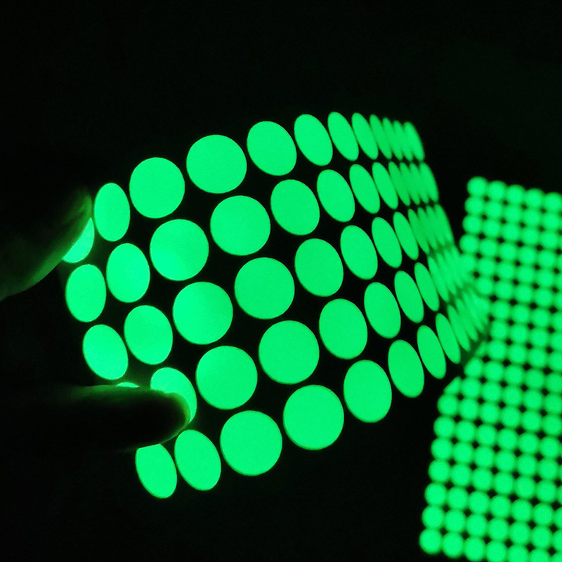 Foreign Trade Hot-Selling Luminous Dot Stars and Sun Combination Fluorescent Stickers Home Decoration Switch Wall Stickers Living Room