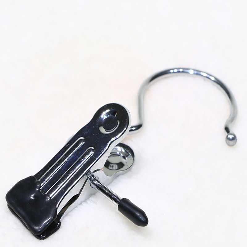 Picture of Cross-border hot sale multi-functional stainless steel trouser clip metal non-slip belt clip hanger trouser rack chrome plated galvanized wholesale