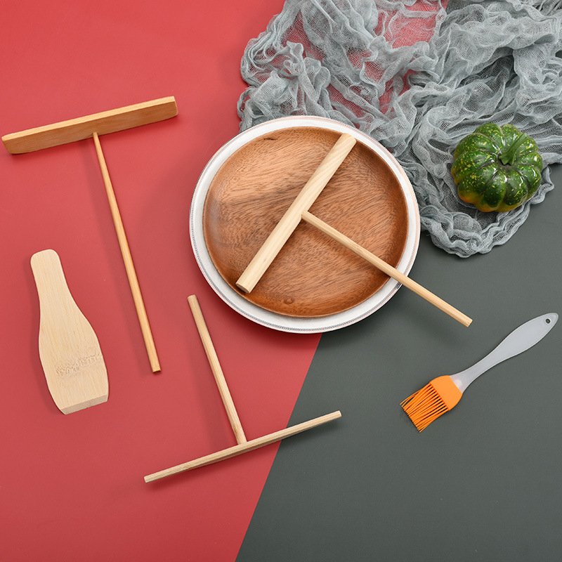 Picture of Source Manufacturer Kitchen Tool Set Household Stall Egg Cake Scraper Lettering Bamboo Dragonfly Pancake Fruit Rake
