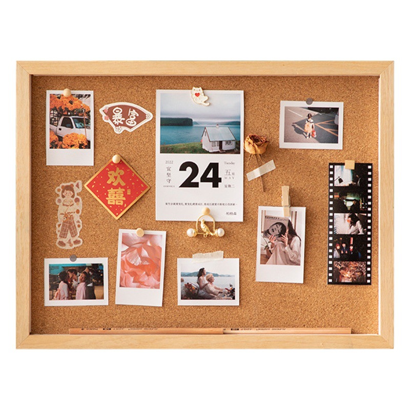 Picture of Photo printing and photo frame couple diy handmade puzzle cork board commemorative frame Polaroid picture frame for girlfriend 16