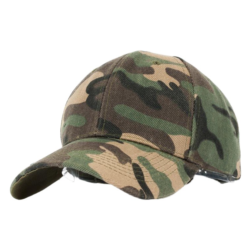 Wholesale fashion camouflage baseball cap outdoor fishing cap sun hat couples female male military fans cross-border hot hat