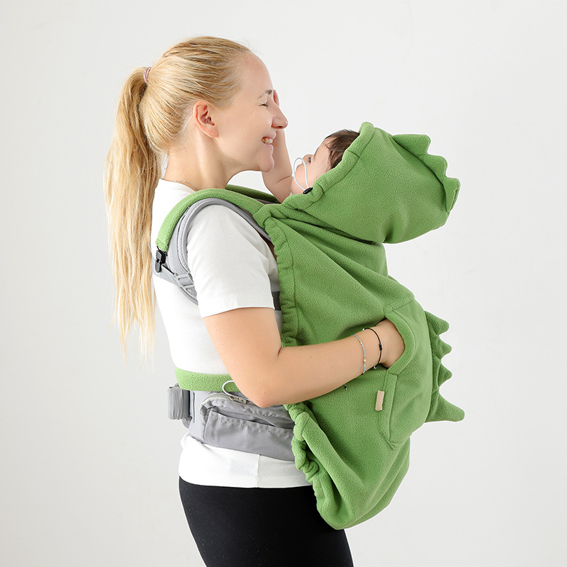 Picture of Infant Waist Stool Windproof Cloak Sunscreen Cushion Breastfeeding Towel Windshield Autumn and Winter Baby Strap Cloak Going Out Cross-border
