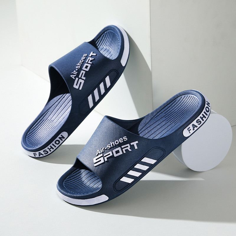 Picture of plus size Sandals and Slippers for Men and Women Outdoor Wear Indoor Home Ins Men's Non-Slip Sandals and Slippers for Students Couple Men's Trendy