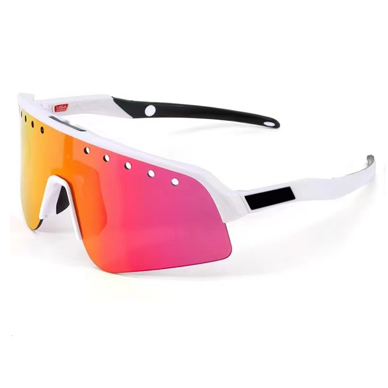 Cross-border Cycling Glasses Windproof Polarized Sports Glasses Unisex Outdoor Dust-proof Half-frame Sunglasses
