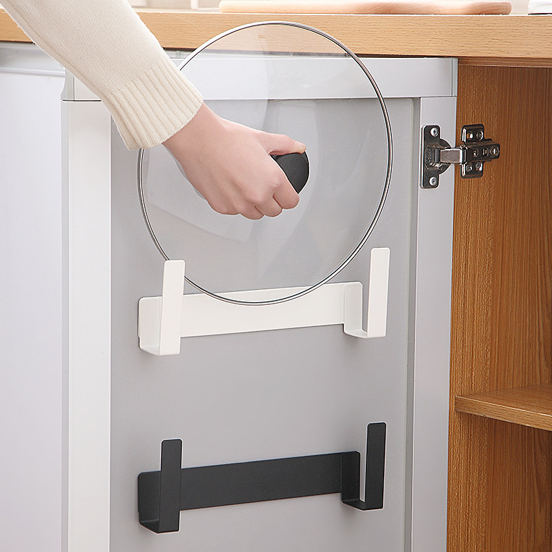Pot Lid Rack Kitchen Special Multi-Functional Pot Lid Holder Placer Storage Rack Wall Chopping Board Storage Shelf Hanger