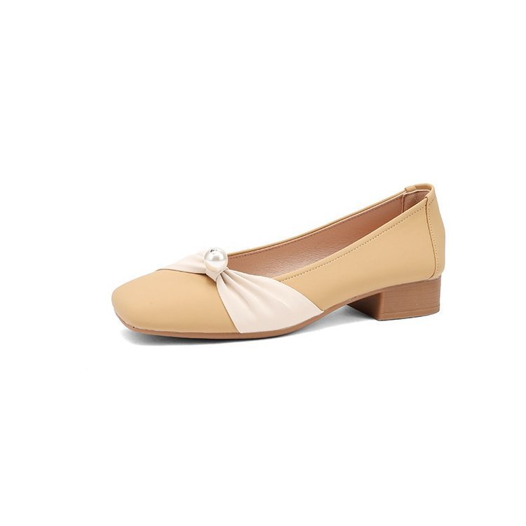 Shallow Mouth Outfit Flat Temperament Shoes Women's 2024 Spring and Autumn New Casual Dress Pregnant Women's Soft Sole Non-slip Single-layer Shoes for Women