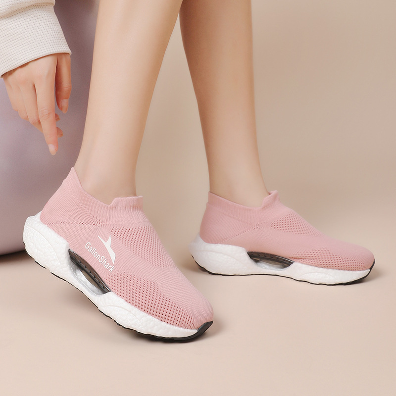 Picture of Goren Shark Light Luxury Skin-Relieved Shoes Indoor Fitness Rope Skipping Skipping Exercise Non-slip Shock Absorption Bottom Treadmill Special Wear-resistant Lightweight