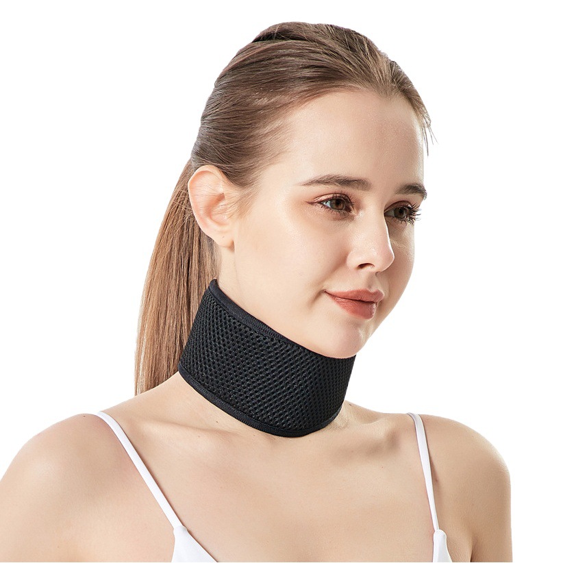 Neck Support Neck Brace Sponge Fixed Office Anti-Bowing Home Neck Support Warm Cervical Spine Traction Forward Tilt Breathable