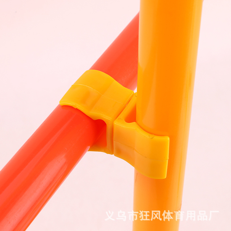 Picture of Mark Rod clip pipe clamp body energy ring clip Mark rod connection rotating clip Football Mark Rod supporting