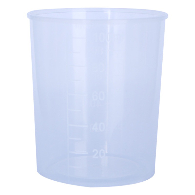 Spot wholesale measuring cup 50ML100 ml with scale PP small plastic measuring cup plastic cup sub-packaging Cup