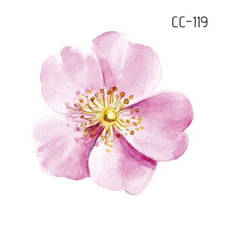 Picture of New waterproof flower tattoo stickers fashion small fresh face stickers fashion Photo Studio Art Stickers