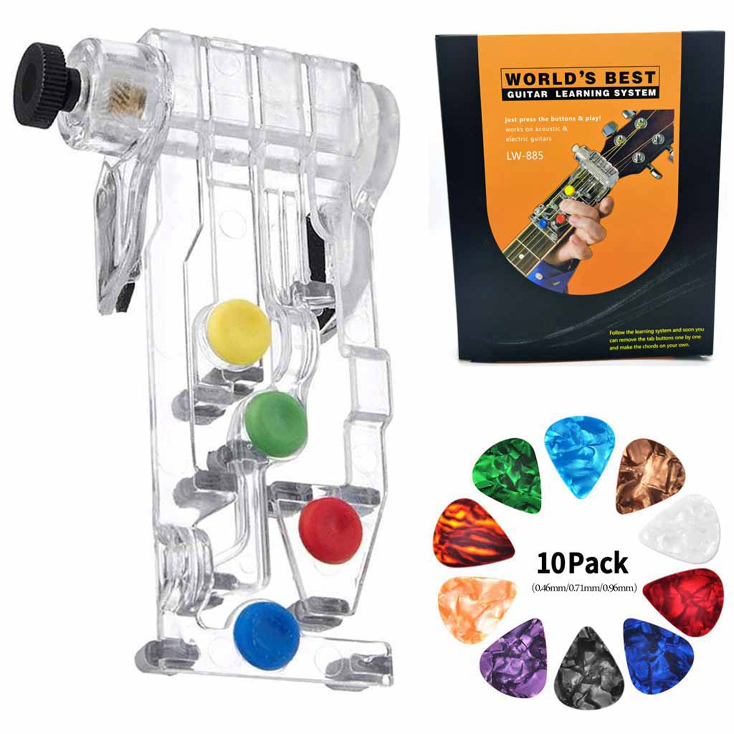 Guitar Chord System Auxiliary Learning +10 picks Guitar Chord Learning System