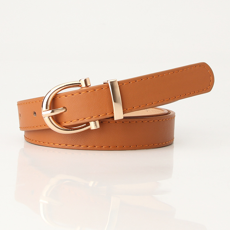 Picture of Cool matching in stock ladies Korean fashion belt student jeans decorative thin belt clothing matching belt women