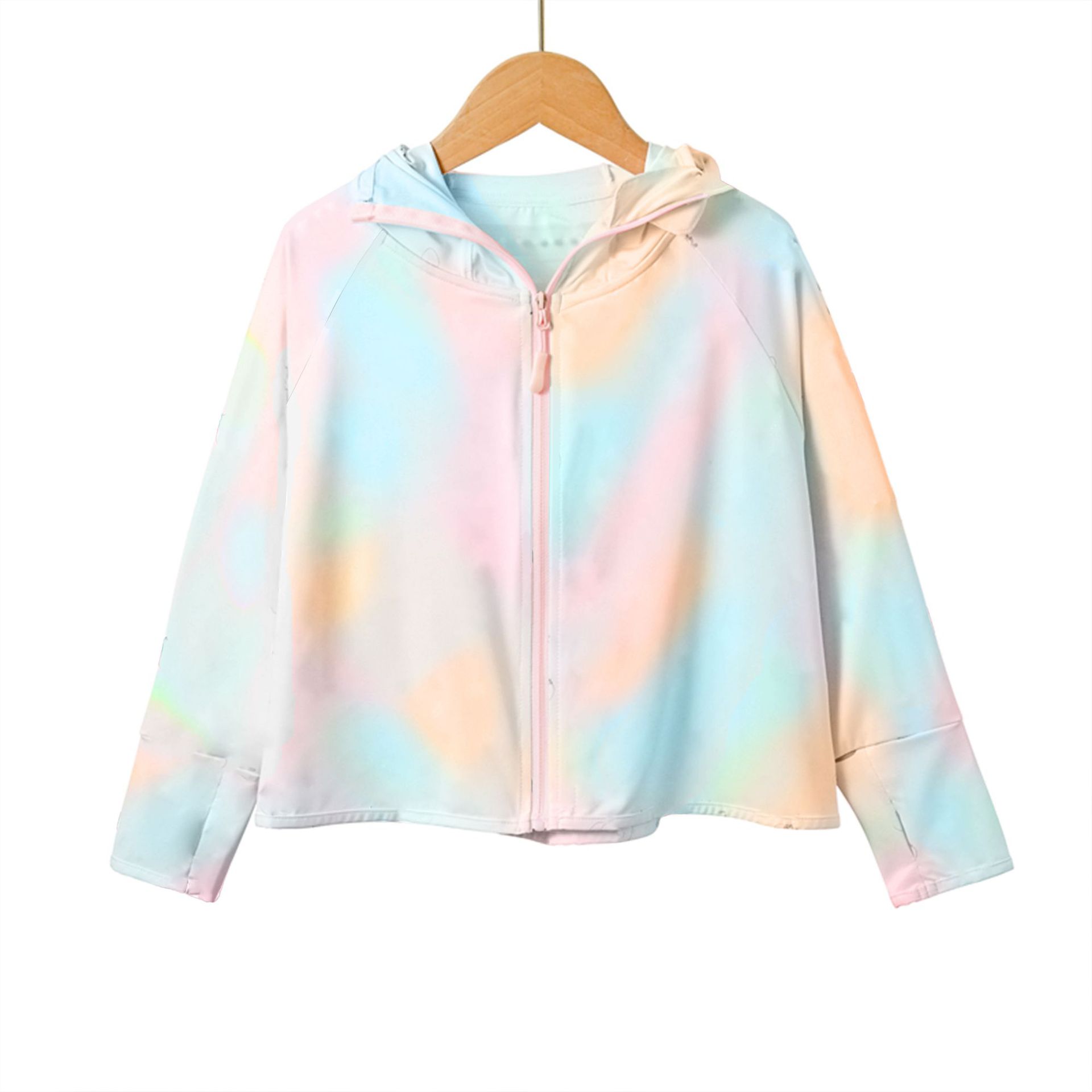 Picture of 2024 Summer Children's Sun Protection Clothing Cute Baby Sun Protection Coat Outdoor UV Protection Sun Protection Clothing for Boys and Girls