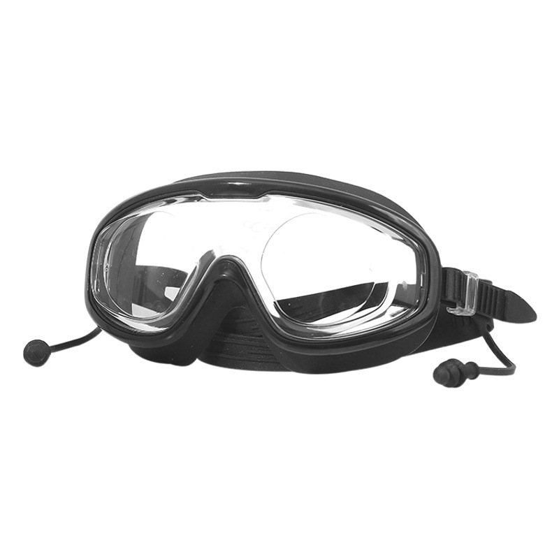 Picture of Adult Swimming Goggles, Anti-Fog, High-Definition, Professional, Large Frame, Myopia, Large Lens, Prescription Diving and Swimming Goggles Equipment