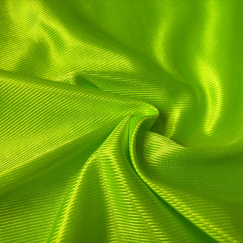 Picture of Huzhou Warp Knitting Factory 140g Polyester Light Plain Cloth School Uniform Sportswear Basketball Clothing Fabric Yarn-dyed
