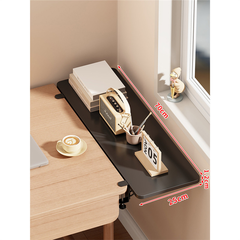Picture of Desktop extension board, punching-free gap extension, expansion, computer desk hand rest, folding, lengthening, and widening panel