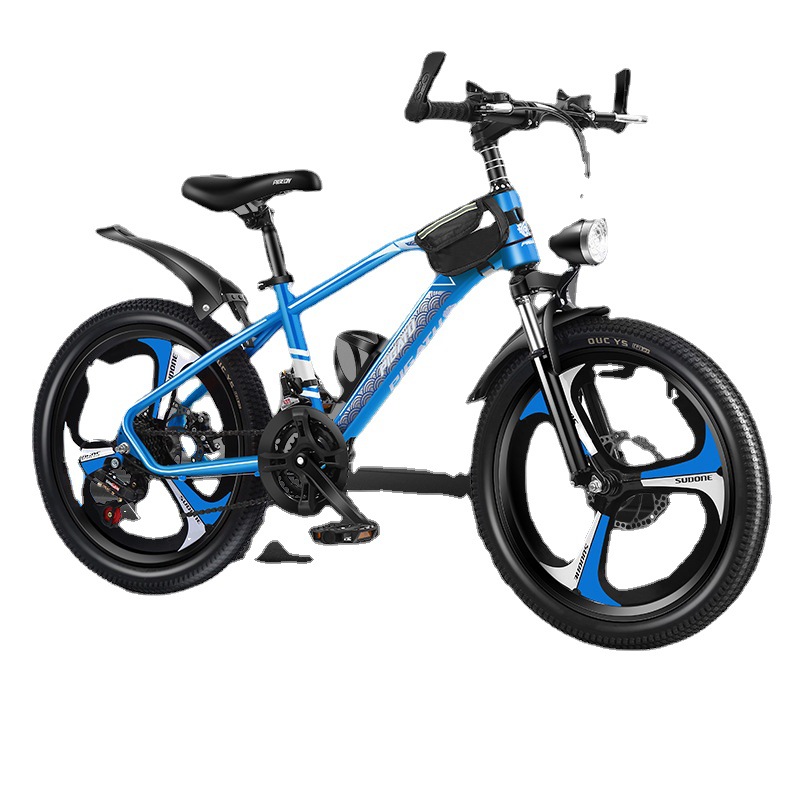 Picture of Children's bicycle 18-inch bicycle 20-inch variable speed bicycle 22-inch mountain bike shock-absorbing disc brake student bicycle