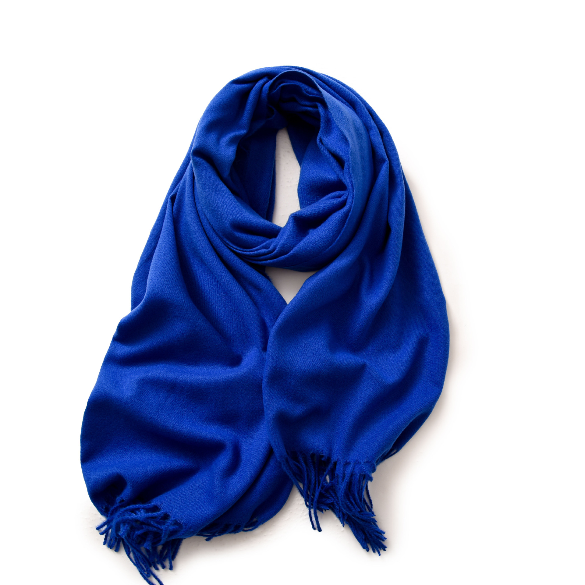 Picture of 2025 Red Scarf Women's Winter Cashmere Solid Color Scarf Shawl High-grade Warm Korean Style Tassel Scarf Men's All-match Scarf