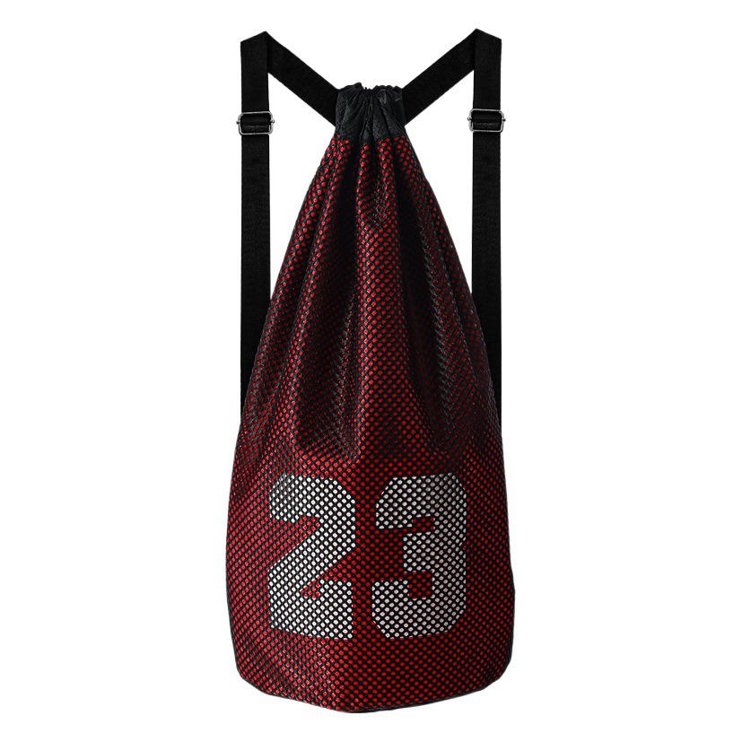 Basketball bag basketball bag training Sports Backpack fitness backpack storage bag student Children football volleyball net bag