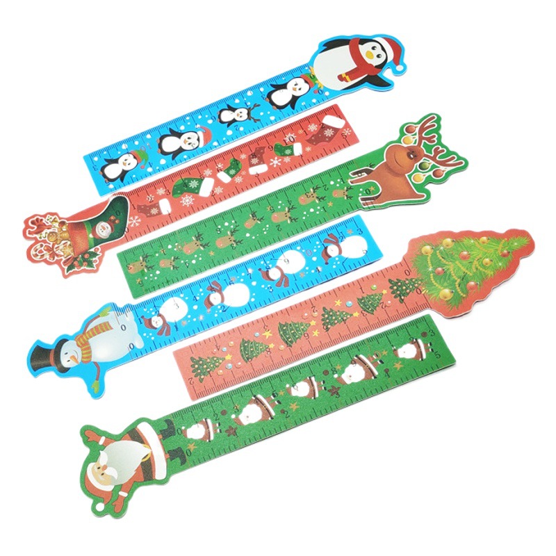 Cartoon shaped ruler cute girl heart scale Learning Office painting ruler measuring tool advertising gifts