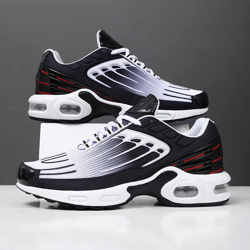 2023 New Spring and Summer Couple Air Cushion Wear-resistant Running Shoes All-match Trendy sneaker Foreign Trade Men's Casual Shoes