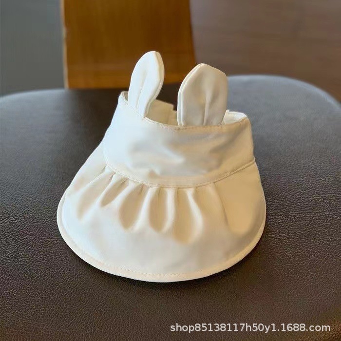 Picture of Baby hat summer thin sun hat cute super cute baby sun protection sun hat empty top hat men and women baby hat