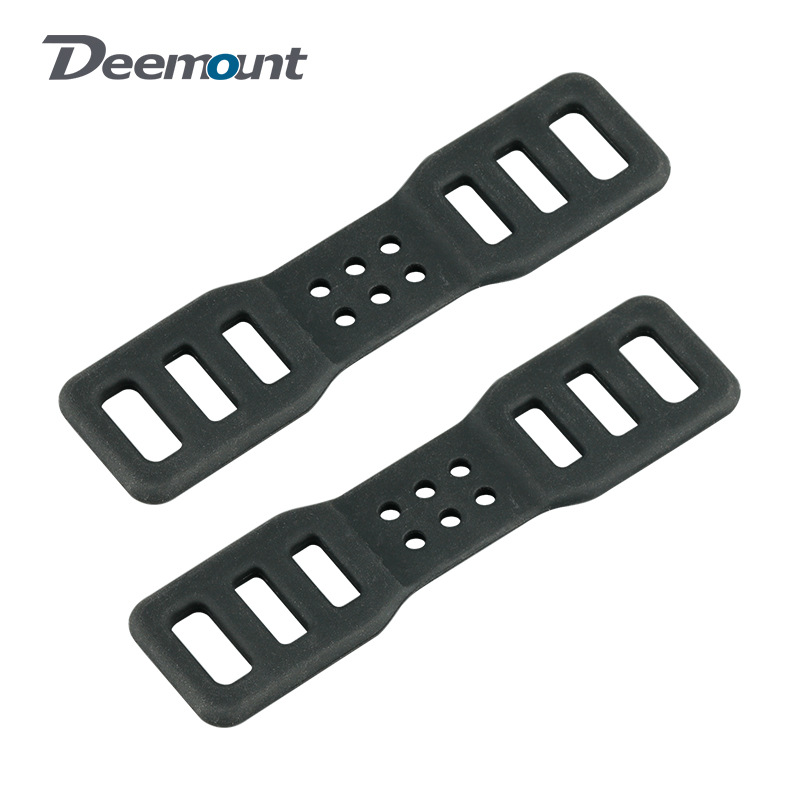 Picture of Bicycle headlight taillight accessories silicone strap driving recorder fixed rope rubber band lamp rubber strip line buckle