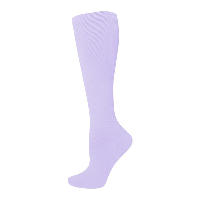 Picture of Cross-border pressure socks calf socks women's four seasons imitation nylon flat socks outdoor sports running stovepipe socks elastic socks