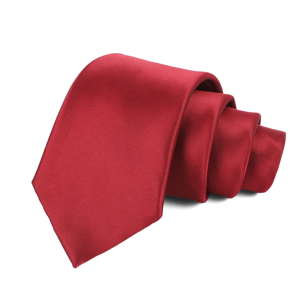 Picture of Men's Tie Business Casual Stripesd Tie 8cm Polyester Jacquard Embroider Print Tie Wholesale Formal Wear