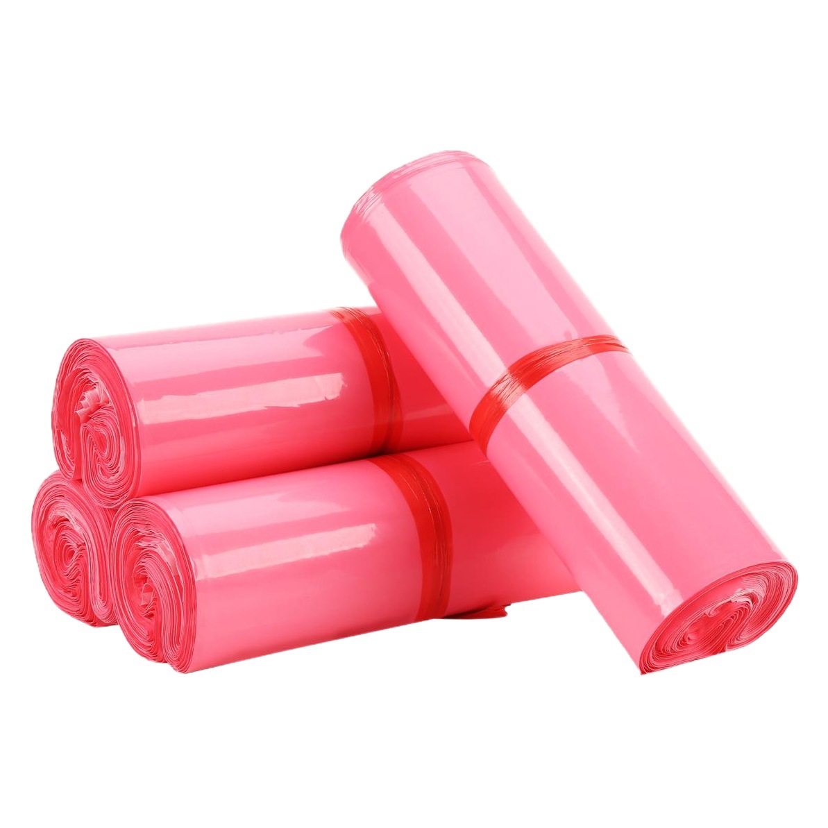 Dio new light powder extra thick express bag packaging logistics self-adhesive waterproof packing bag bulk wholesale express bag