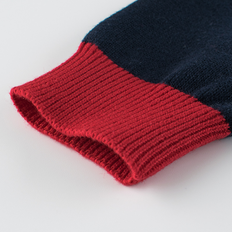 Picture of Korean Style Kidsren's Clothing Kidsren's Knitwears Wholesale 2024 Spring Boys' Knitted Knitwears Stripesd Pullover Bottoming One Piece Consignment