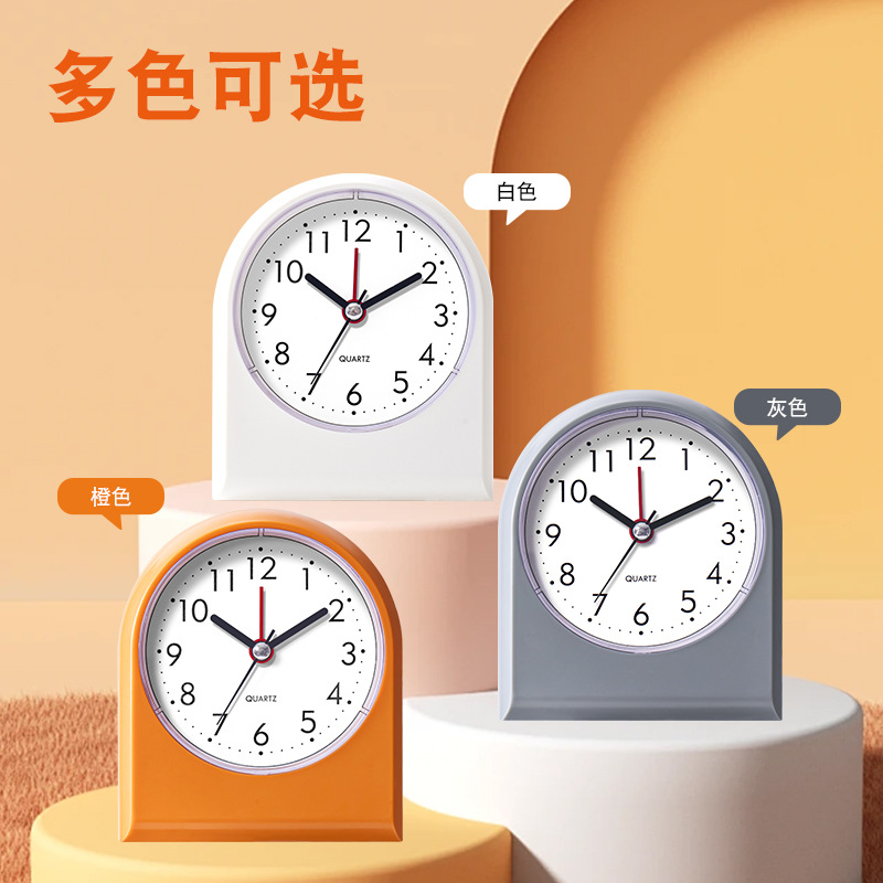 New Student-Specific Small Alarm Clock Learning Self-Discipline Wake-Up Artifact Clock Kidsren Boys Girls Junior High School Students Alarm Clock