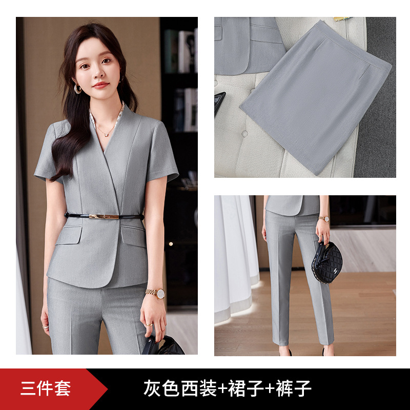 Picture of Professional temperament goddess style workwear women's suit fashion ol commuter host business formal wear workwear business wear
