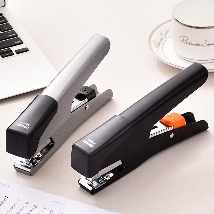 Deli 0358 Labor-saving Hand Stapler No. 12 Universal Conventional Stapler Multifunctional Binding Stapler