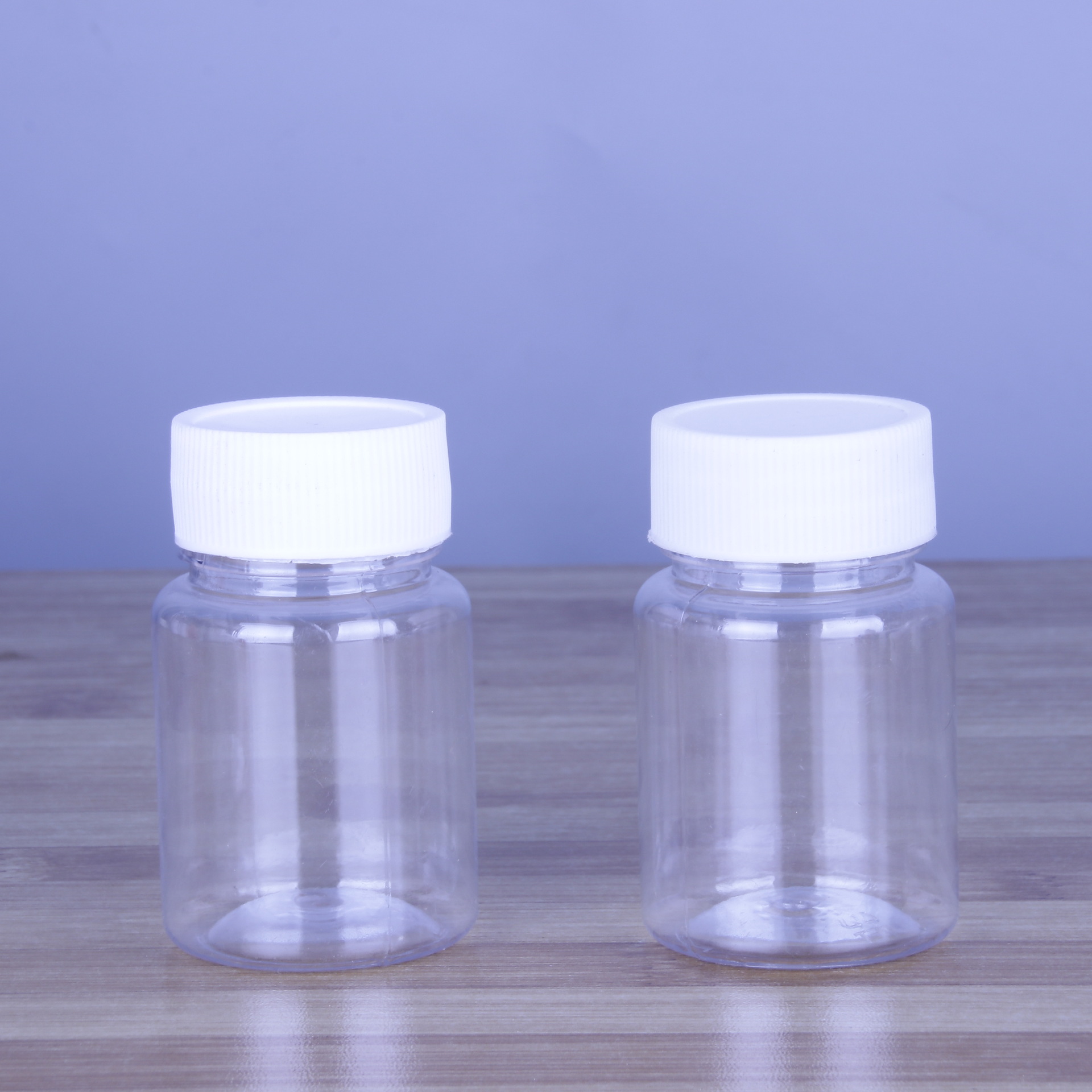 Wholesale 50ml plastic bottle empty bottle 60ml large mouth transparent PET liquid bottle packaging bottle sample bottle