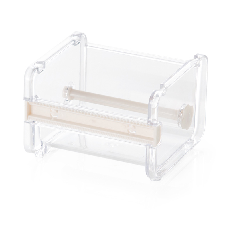 Picture of Cross-border office and paper tape cutter creative tape storage box student hand account tape sub-packing cutting clip